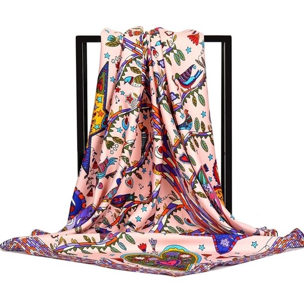 new summer autumn vegetation birds printed 90cm kerchief foulard lady's neck scarves girl hair scarf y201007, Blue;gray
new summer autumn vegetation birds printed 90cm kerchief foulard lady's neck scarves girl hair scarf y201007, Blue;gray