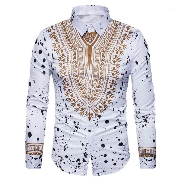 ethnic geometric splatter paint print shirt1, White;black
ethnic geometric splatter paint print shirt1, White;black
