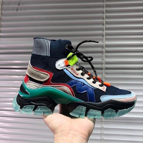 with shoe box new luxurys designers men shoes high-quality frosted leather high-casual men shoes socks shoes 38-46, Black
with shoe box new luxurys designers men shoes high-quality frosted leather high-casual men shoes socks shoes 38-46, Black