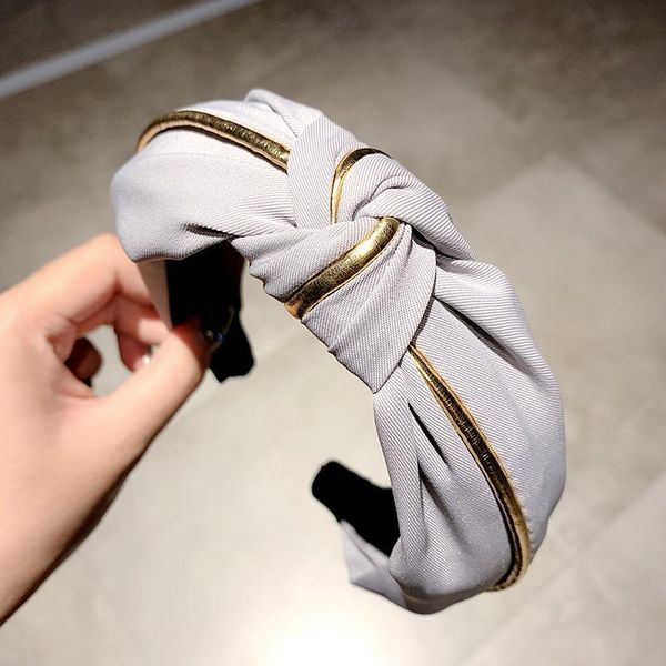 new women elegant gold line knotting cotton hairband sweet headband hair holder ornament head band lady fashion hair accessories h wmtgcc, Black;brown
new women elegant gold line knotting cotton hairband sweet headband hair holder ornament head band lady fashion hair accessories h wmtgcc, Black;brown