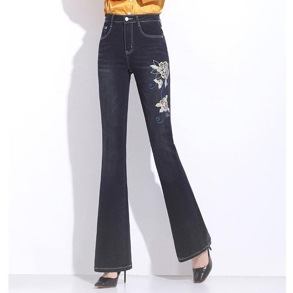 ferzige luxury embroidery flare pants women skinny high waist jeans female blue casual trousers slim fit pants plus size
ferzige luxury embroidery flare pants women skinny high waist jeans female blue casual trousers slim fit pants plus size