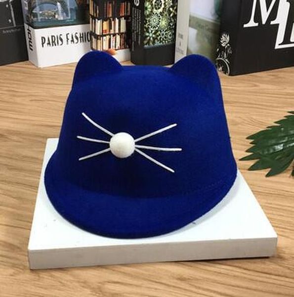 1-8 year old wool girls fedora hat winter black devil horns cute cat ear animal derby bowler lovely cap for childrend gift jllvqs, Black;white
1-8 year old wool girls fedora hat winter black devil horns cute cat ear animal derby bowler lovely cap for childrend gift jllvqs, Black;white