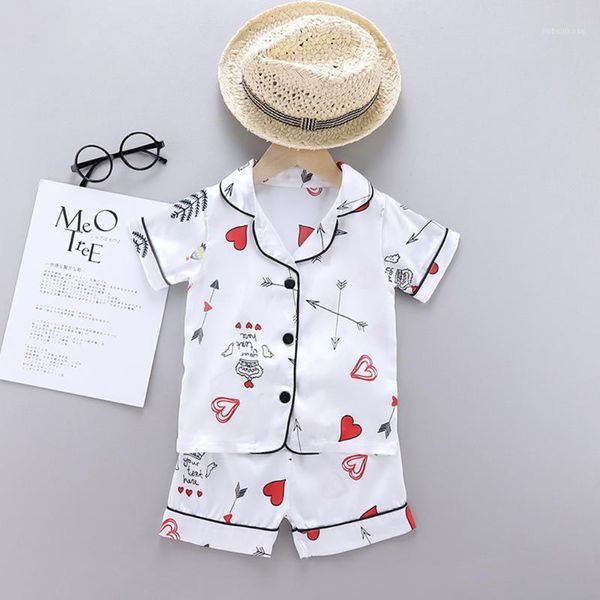 heart-shaped printed baby boy girl pajama set short sleeve shirt shorts sleepwear set summer toddler pajamas baby clothes1, Blue;red
heart-shaped printed baby boy girl pajama set short sleeve shirt shorts sleepwear set summer toddler pajamas baby clothes1, Blue;red