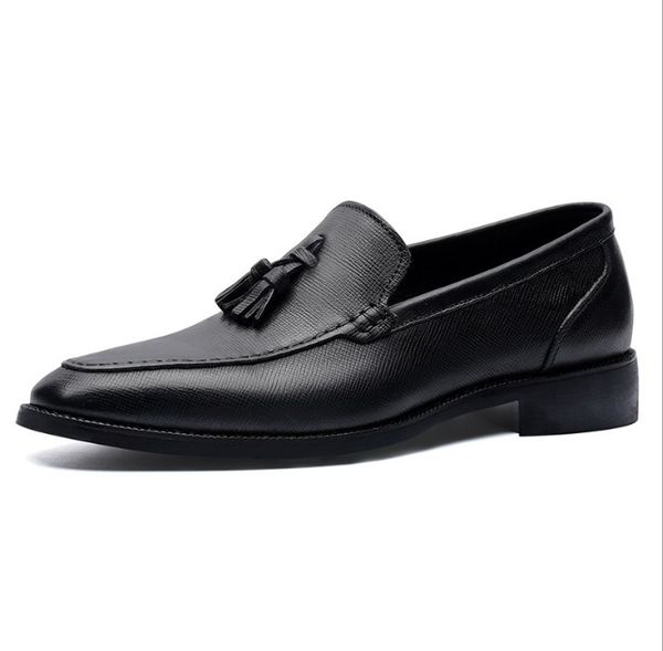tassel loafers casual genune leather business men oxfords shoes driving flats breathable wedding shoes, Black
tassel loafers casual genune leather business men oxfords shoes driving flats breathable wedding shoes, Black