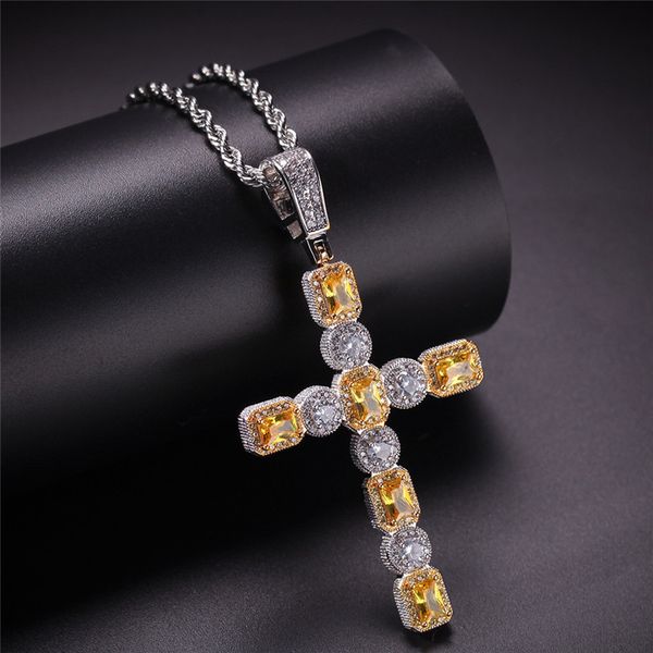 style zircon geometrical necklace from hip hop cross jewel pendant to men present with chain vxpl, Silver
style zircon geometrical necklace from hip hop cross jewel pendant to men present with chain vxpl, Silver