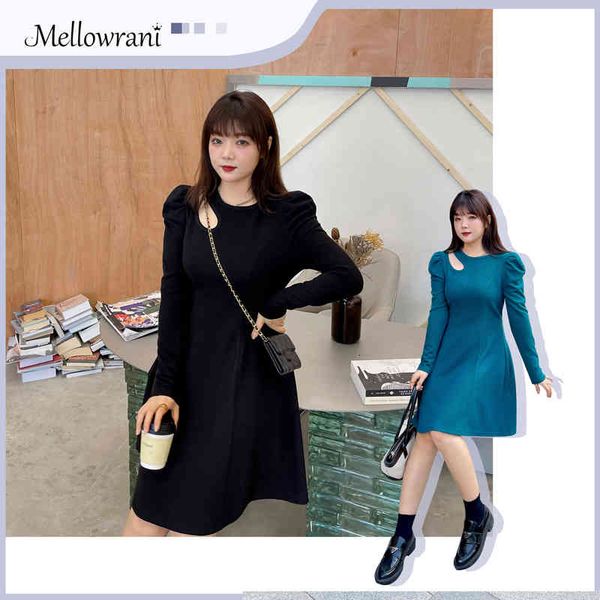 large women's autumn winter knitted dress waffle 200kg slightly fat mm large k1636, Black
large women's autumn winter knitted dress waffle 200kg slightly fat mm large k1636, Black