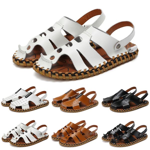 ale non-brand men leather sandals black white brown outdoor sandy beach mens spring summer sandals walking size 39-45
ale non-brand men leather sandals black white brown outdoor sandy beach mens spring summer sandals walking size 39-45