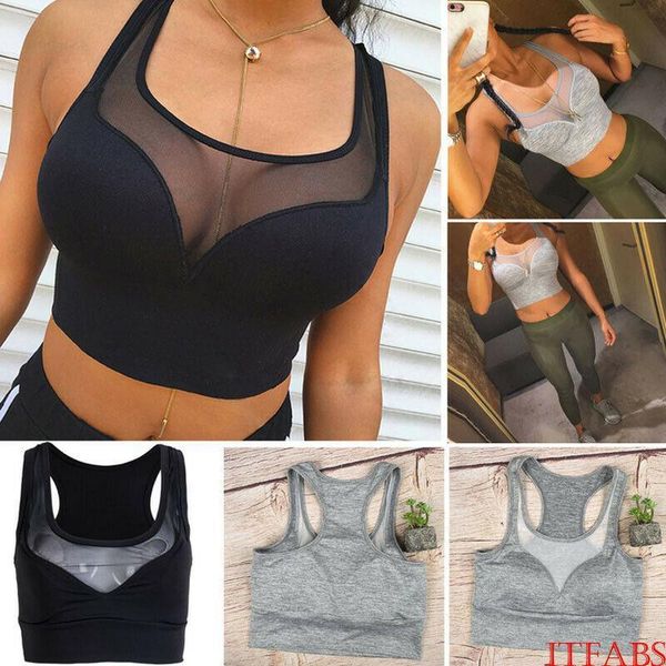 women's large size wireless thickening tank summer gym fitness sports running bra drop shipping, White
women's large size wireless thickening tank summer gym fitness sports running bra drop shipping, White