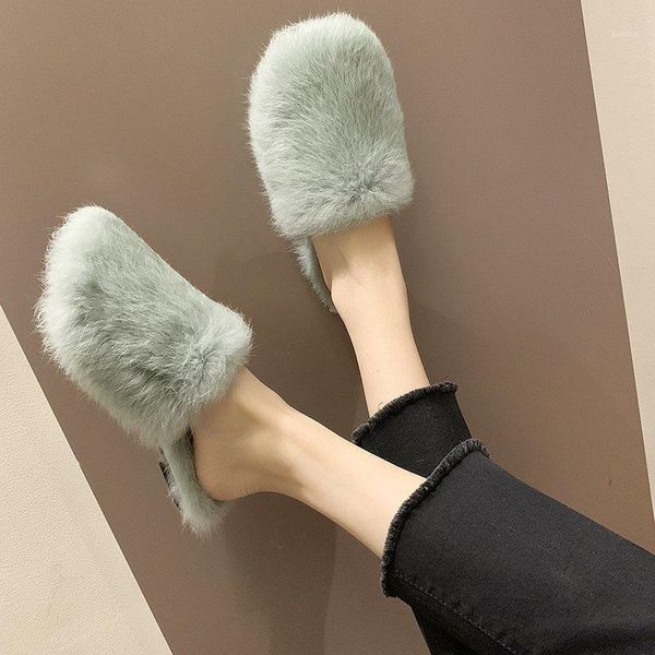 slippers lucyever women's warm plush home autumn winter 2021 round toe slip on fur woman flat heels casual slides shoes1, Black
slippers lucyever women's warm plush home autumn winter 2021 round toe slip on fur woman flat heels casual slides shoes1, Black
