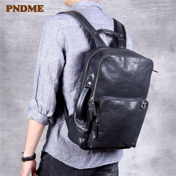 backpack casual simple genuine leather men's vintage real cowhide travel multifunctional lapwomen's black handbag1
backpack casual simple genuine leather men's vintage real cowhide travel multifunctional lapwomen's black handbag1