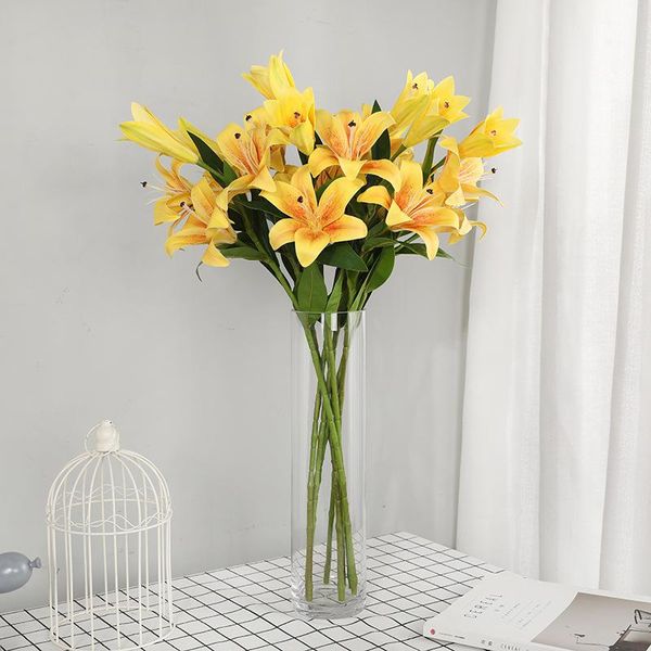 c new home decoration flowers lily wedding decorative model 3d printing 3 head flowers
c new home decoration flowers lily wedding decorative model 3d printing 3 head flowers