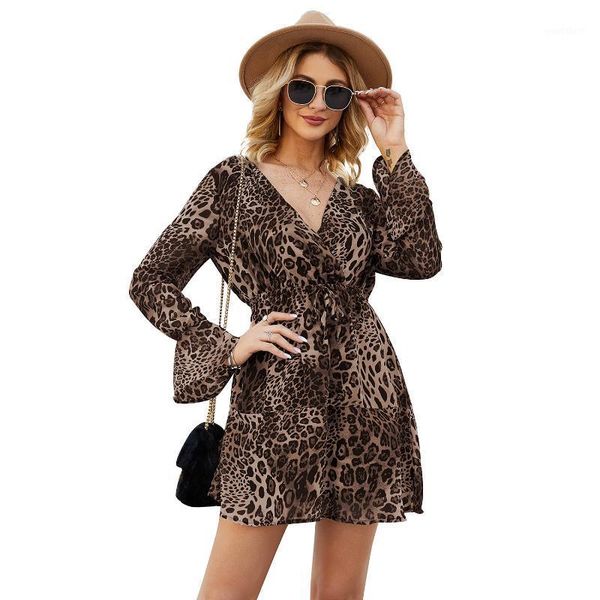 summer beach bottom party dress women 2020 fashion mini dress long-sleeve leopard print sweet ladies women vestidos1, Black;gray
summer beach bottom party dress women 2020 fashion mini dress long-sleeve leopard print sweet ladies women vestidos1, Black;gray