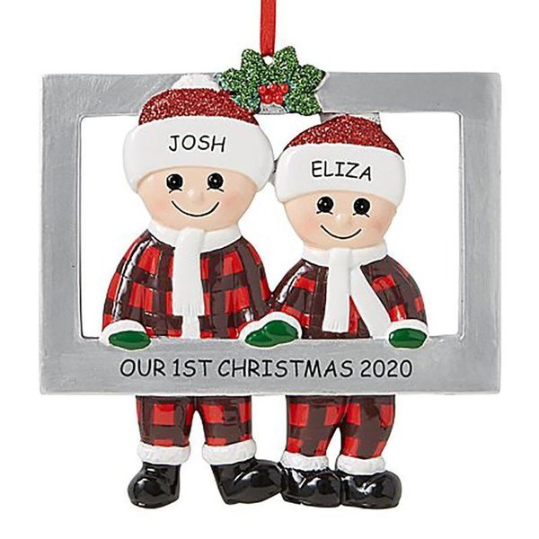 family custom decoration christmas tree pendants 2020 hanging ornaments diy santa claus gift greeting card home decor
family custom decoration christmas tree pendants 2020 hanging ornaments diy santa claus gift greeting card home decor