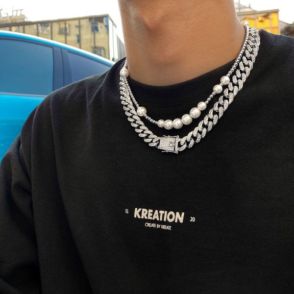 кубинское ожерелье tide hip hop tide brand the full diamond good chain star с inds online repearty rap пара аксессуаров, Silver
кубинское ожерелье tide hip hop tide brand the full diamond good chain star с inds online repearty rap пара аксессуаров, Silver