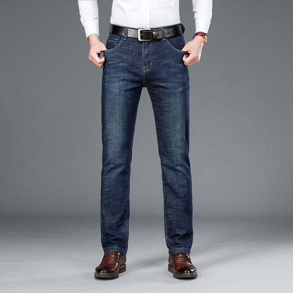 men's men's jeans straight jeans loose casual pants high stretch business blue black solid color fashion
men's men's jeans straight jeans loose casual pants high stretch business blue black solid color fashion