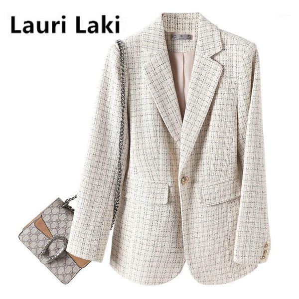 lauri laki new blazer women 2021 elegant office wear blazer jacket vintage black coat plus size autumn winter 20211, White;black
lauri laki new blazer women 2021 elegant office wear blazer jacket vintage black coat plus size autumn winter 20211, White;black