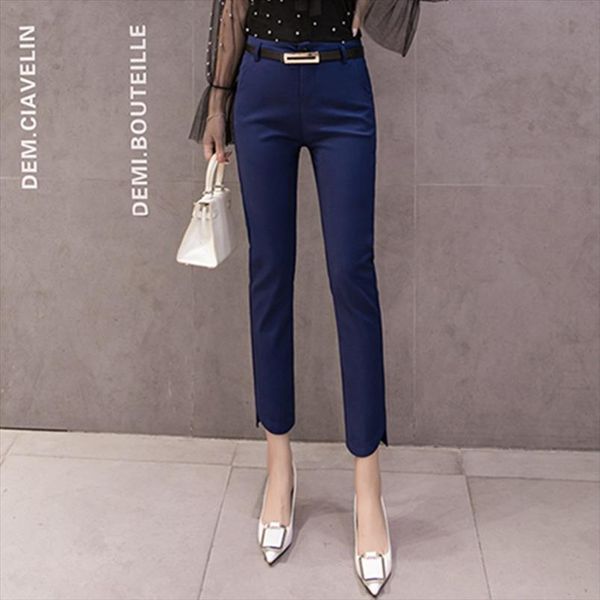 black white blue women casual pants 2019 new autumn ladies pencil nine pants trousers office lady female feet
black white blue women casual pants 2019 new autumn ladies pencil nine pants trousers office lady female feet