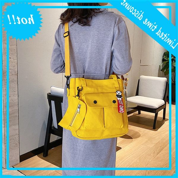 2019 new korean harajuku ulzzang women's single shoulder canvas messenger bag, large capacity
2019 new korean harajuku ulzzang women's single shoulder canvas messenger bag, large capacity