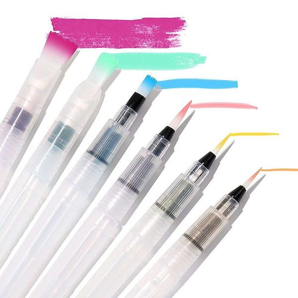 refillable water brush ink pen for water color calligraphy drawing painting illustration pen small middle large different size
refillable water brush ink pen for water color calligraphy drawing painting illustration pen small middle large different size