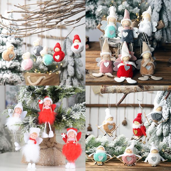 2021 new year angel dolls cute xmas tree ornament noel deco christmas decorations for home decor party kid gift q1112
2021 new year angel dolls cute xmas tree ornament noel deco christmas decorations for home decor party kid gift q1112