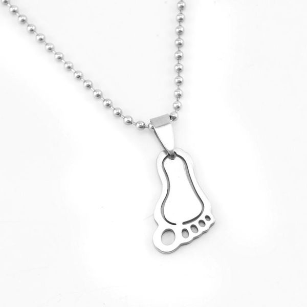 100% stainless steel foot necklaces baby toe blank pendants baby feet charm necklace high polish jewelry, Silver
100% stainless steel foot necklaces baby toe blank pendants baby feet charm necklace high polish jewelry, Silver