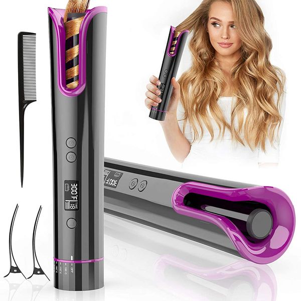curler bookless hair, auto curolling железные щипцы электрические вращающиеся с аккумуляторной тепловой изоляторной камерой жк-дисплей тайме
curler bookless hair, auto curolling железные щипцы электрические вращающиеся с аккумуляторной тепловой изоляторной камерой жк-дисплей тайме