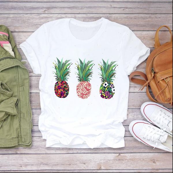 women 2021 summer pineapple funny 90s cute sweet fruit camisas t shirts t shirt ladies womens graphic female tee t shirt, White
women 2021 summer pineapple funny 90s cute sweet fruit camisas t shirts t shirt ladies womens graphic female tee t shirt, White