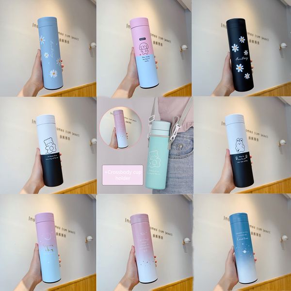 new selling smart thermos flask 304 stainless steel girl student cute cartoon gradient color diagonal cup
new selling smart thermos flask 304 stainless steel girl student cute cartoon gradient color diagonal cup