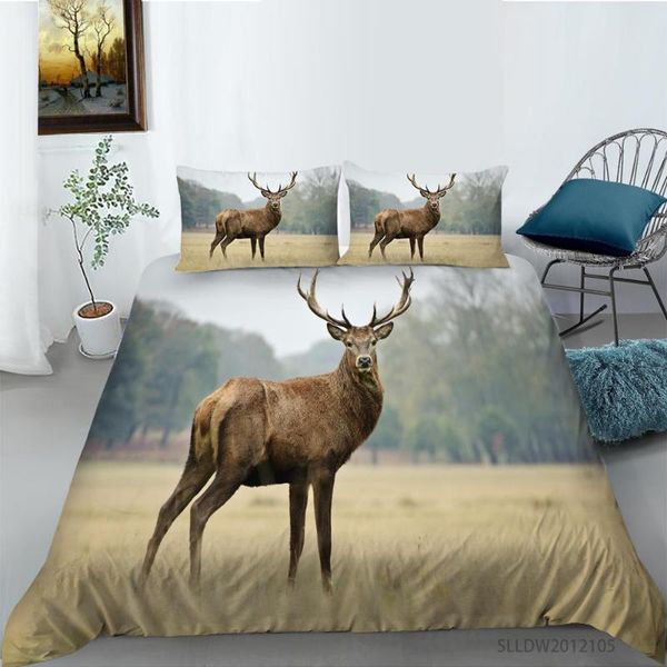 bedding sets 3d deer set luxury soft duvet cover king twin full single double bed pillowcases bedclothes 2/3pcs
bedding sets 3d deer set luxury soft duvet cover king twin full single double bed pillowcases bedclothes 2/3pcs