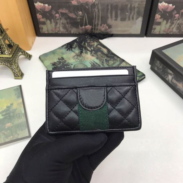 black grid genuinel leather mens card holder with box luxurys designers wallet womens wallet purse credit card holder 1013, Brown;gray
black grid genuinel leather mens card holder with box luxurys designers wallet womens wallet purse credit card holder 1013, Brown;gray