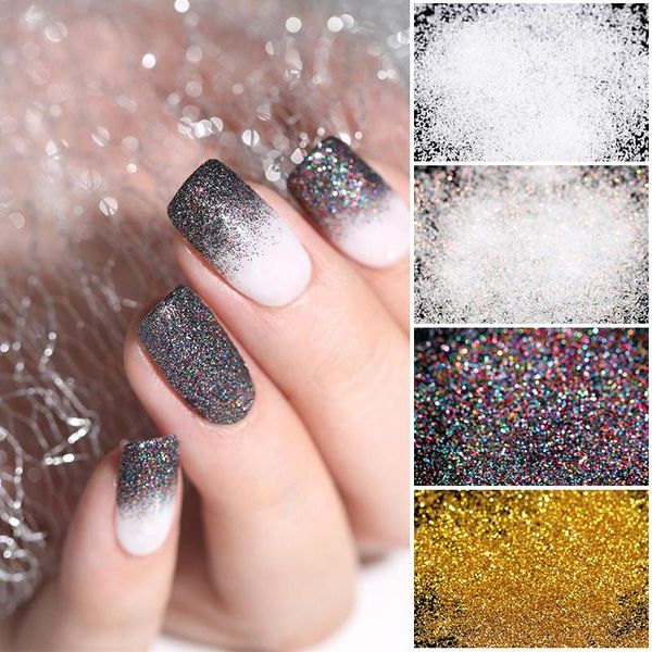 nail glitter 1 box holographics powder shining laser silver dust fine shiny pigment holo graphic art decorations, Silver;gold
nail glitter 1 box holographics powder shining laser silver dust fine shiny pigment holo graphic art decorations, Silver;gold