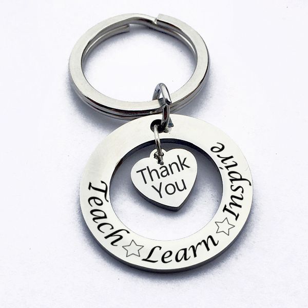 teacher keychain fashion accessories teach learn inspire teacher gift stainless steel keychain key ring gifts, Slivery;golden
teacher keychain fashion accessories teach learn inspire teacher gift stainless steel keychain key ring gifts, Slivery;golden