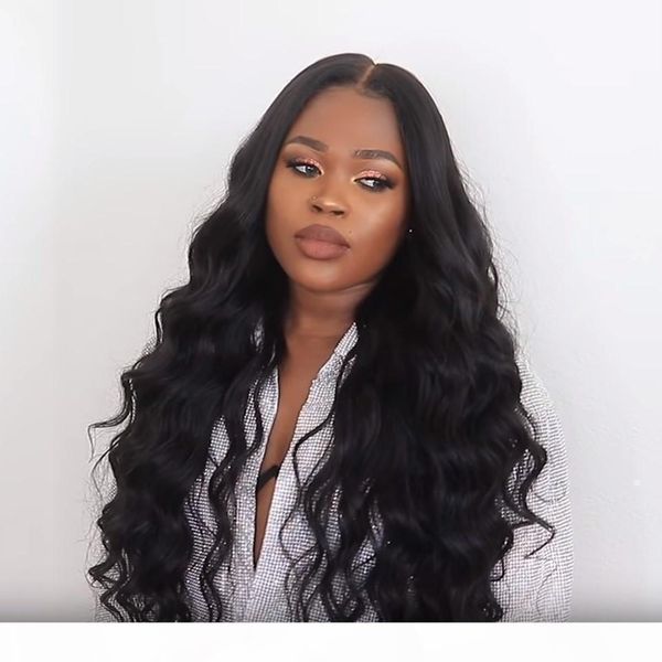 360 frontal lace human hair wigs for black woman body wave pre plucked glueless long wavy brazilian full lace wig with baby hair, Black;brown
360 frontal lace human hair wigs for black woman body wave pre plucked glueless long wavy brazilian full lace wig with baby hair, Black;brown