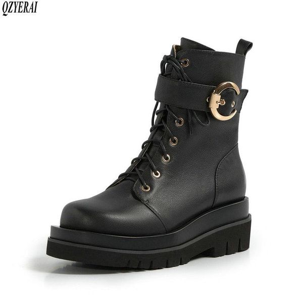 boots qzyerai autumn and winter genuine leather riding black female women's head layer cowhide shoes
boots qzyerai autumn and winter genuine leather riding black female women's head layer cowhide shoes
