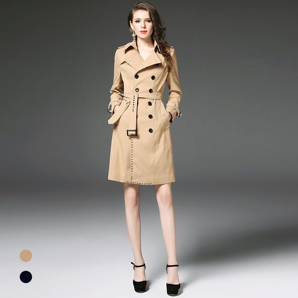 trench women's coat for clothes long ladies 2020 new arrival fashion mujer kj123 mwxf, Tan;black
trench women's coat for clothes long ladies 2020 new arrival fashion mujer kj123 mwxf, Tan;black