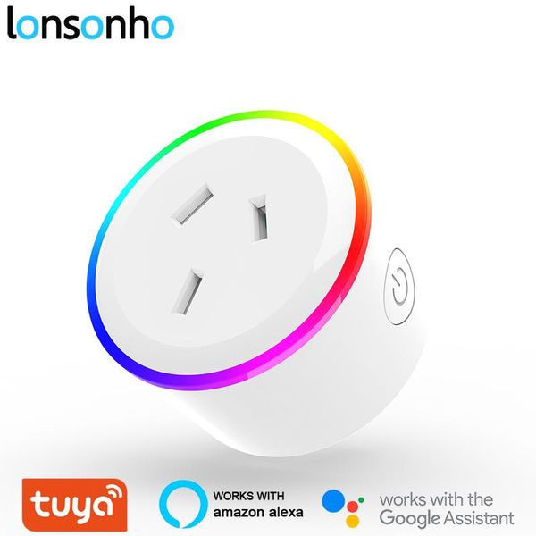 smart power plugs lonsonho tuya plug wifi socket night light type i australia zealand argentina works with alexa google home mini
smart power plugs lonsonho tuya plug wifi socket night light type i australia zealand argentina works with alexa google home mini