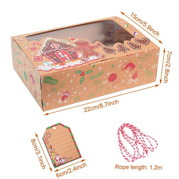 9шт рождественское cookie box крафт бумаги конфеты подарочные коробки сумки еда упаковка коробка рождественские вечеринки дети подарок новый
9шт рождественское cookie box крафт бумаги конфеты подарочные коробки сумки еда упаковка коробка рождественские вечеринки дети подарок новый