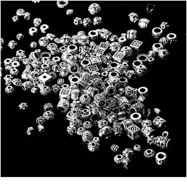 50g (about 180pcs) wholesale tibetan silver metal spacer beads for jewelry making metal spacers beads findings for jllsns, Black
50g (about 180pcs) wholesale tibetan silver metal spacer beads for jewelry making metal spacers beads findings for jllsns, Black