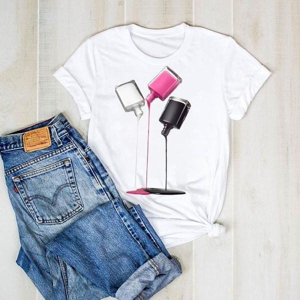 women printed 3d fashion spring summer lady cute ladies clothes t tee female graphic tshirt womens shirt clothing t-shirt, White
women printed 3d fashion spring summer lady cute ladies clothes t tee female graphic tshirt womens shirt clothing t-shirt, White
