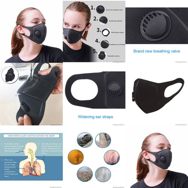 uwt81black face dust mask filters reusable individually packaged washable masks with breathing valve dhl express 1
uwt81black face dust mask filters reusable individually packaged washable masks with breathing valve dhl express 1