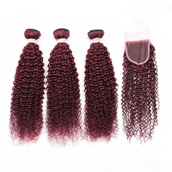 kinky curly virgin brazilian human hair wine red weave bundles 3pcs with closure 4pcs lot burgundy lace front closure 4x4 with weaves, Black;brown
kinky curly virgin brazilian human hair wine red weave bundles 3pcs with closure 4pcs lot burgundy lace front closure 4x4 with weaves, Black;brown