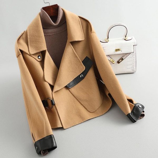 tcyeek elegant 100% wool coat female manteau femme hiver 2020 korean vintage woolen jacket women casual blend overcoat hiver 071, Black
tcyeek elegant 100% wool coat female manteau femme hiver 2020 korean vintage woolen jacket women casual blend overcoat hiver 071, Black