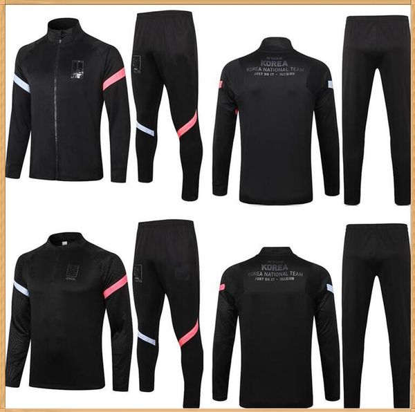2020 korea survetement jacket training suit soccer tracksuits 2021 korea tracksuit football jacket set, Black
2020 korea survetement jacket training suit soccer tracksuits 2021 korea tracksuit football jacket set, Black