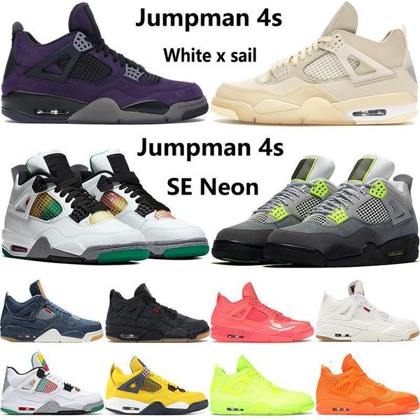 sail white x new 4 arrival 4s jumpman basketball shoes rasta travis scotts purple se neon tour yellow outdoor mens sneakers, Black
sail white x new 4 arrival 4s jumpman basketball shoes rasta travis scotts purple se neon tour yellow outdoor mens sneakers, Black