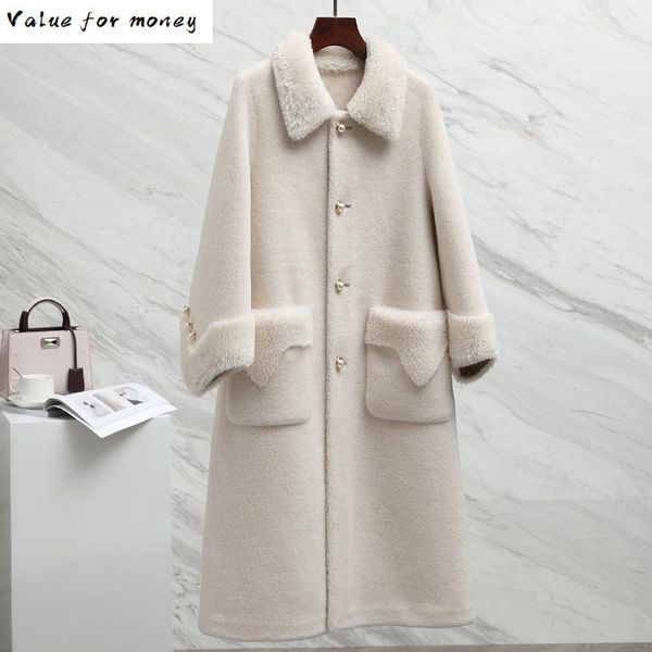 fur real coat streetwear sheep shearling wool jacket autumn winter coat women clothes 2021 korean vintage suede lining zt3441, Black
fur real coat streetwear sheep shearling wool jacket autumn winter coat women clothes 2021 korean vintage suede lining zt3441, Black