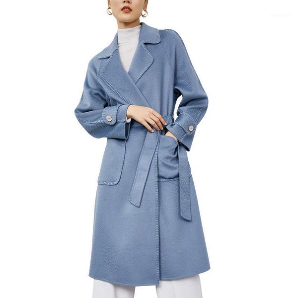 new arrival blue color winter wool coat slashes slim long sleeve woolen overcoat elegant ladies warm thread cashmere outwear1, Black
new arrival blue color winter wool coat slashes slim long sleeve woolen overcoat elegant ladies warm thread cashmere outwear1, Black