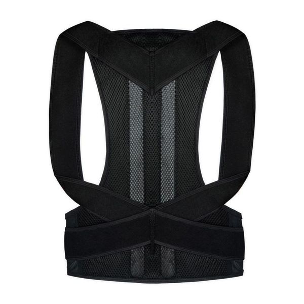 adjustable posture corrector back support shoulder back brace posture correction spine postural corrector health fixer tape, Black;blue
adjustable posture corrector back support shoulder back brace posture correction spine postural corrector health fixer tape, Black;blue