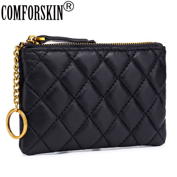 comforskin guaranteed 100% sheep skin plaid zipper purse european and american card wallets brand multi-function coin purses c1115, Red;black
comforskin guaranteed 100% sheep skin plaid zipper purse european and american card wallets brand multi-function coin purses c1115, Red;black