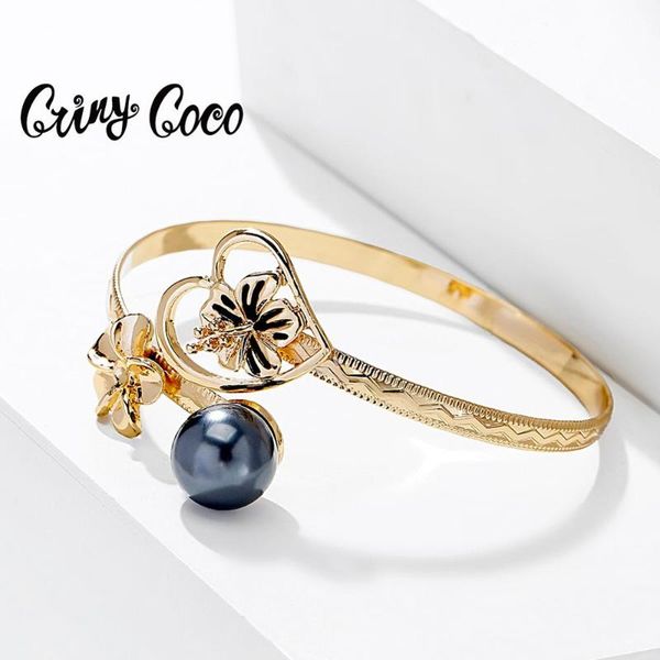 dropshiping hawaiian bracelets bangles for women trendy boho open black pearl heart lower bracelet lover's jewelry gifts 2020, Golden;silver
dropshiping hawaiian bracelets bangles for women trendy boho open black pearl heart lower bracelet lover's jewelry gifts 2020, Golden;silver