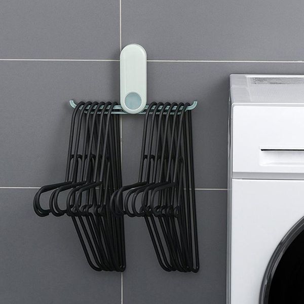 hooks & rails wall-mounted seamless stickers foldable double-row hook hanger wardrobe organizer storage rack
hooks & rails wall-mounted seamless stickers foldable double-row hook hanger wardrobe organizer storage rack